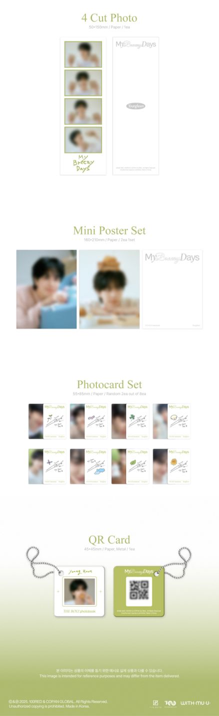 THE BOYZ - MY DEAR DAYS THE BOYZ PHOTOBOOK Nolae