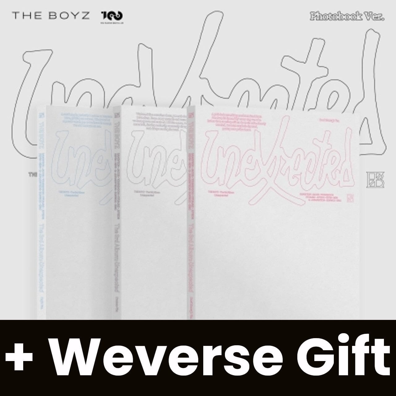 THE BOYZ - UNEXPECTED (PHOTOBOOK VER.) + Weverse Gift Nolae