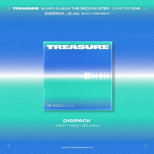 TREASURE - THE SECOND STEP : CHAPTER ONE (1st Mini Album DIGIPACK) Nolae