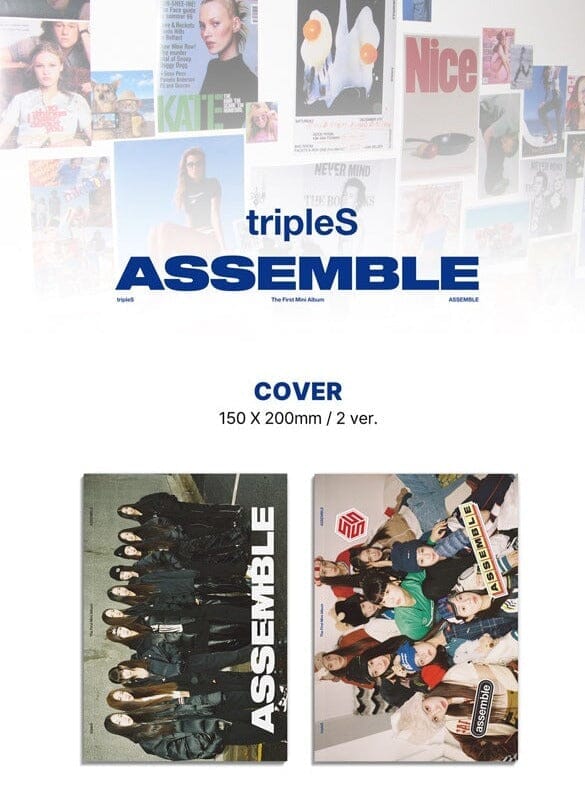 TRIPLES - ASSEMBLE (MINI ALBUM) SIGNED Nolae