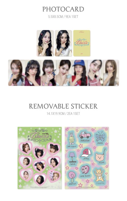 TWICE - 2025 SEASON'S GREETINGS (COLLECTOR) + JYP SHOP Photocard Set Nolae