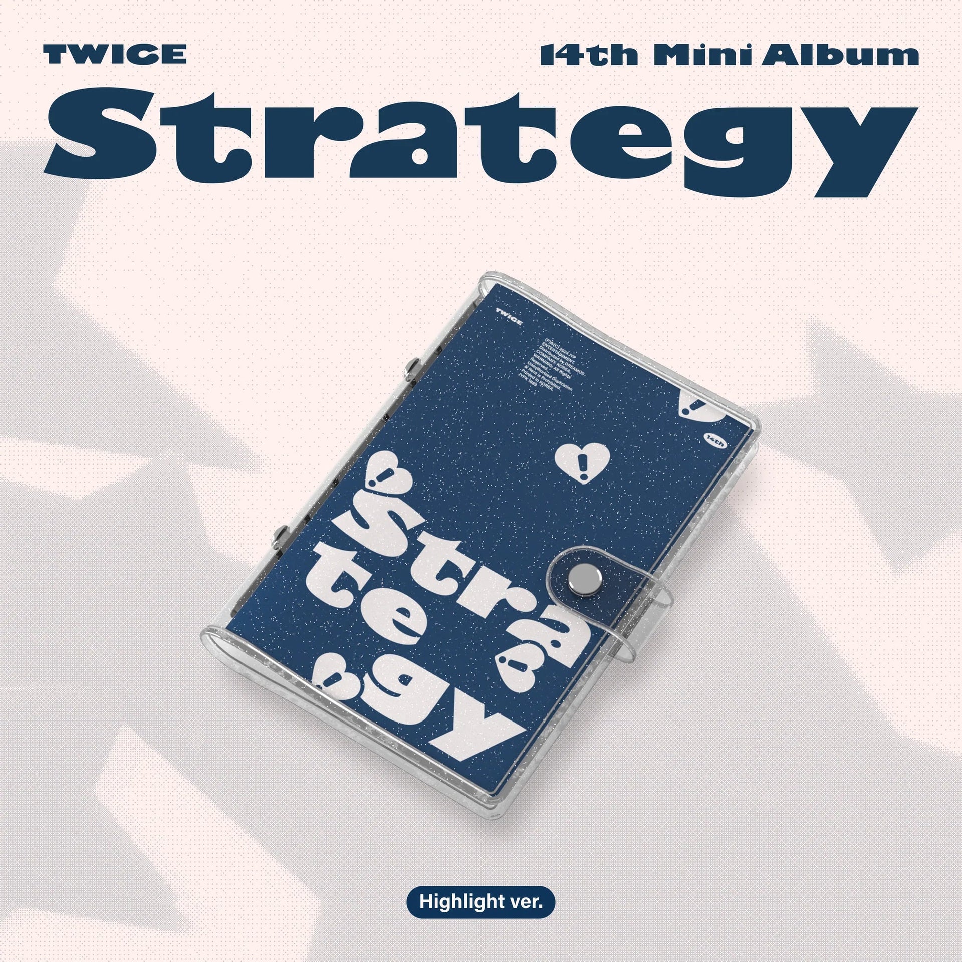 twice アルバム The story begins～strategy TWICE - STRATEGY (HIGHLIGHT VER.)