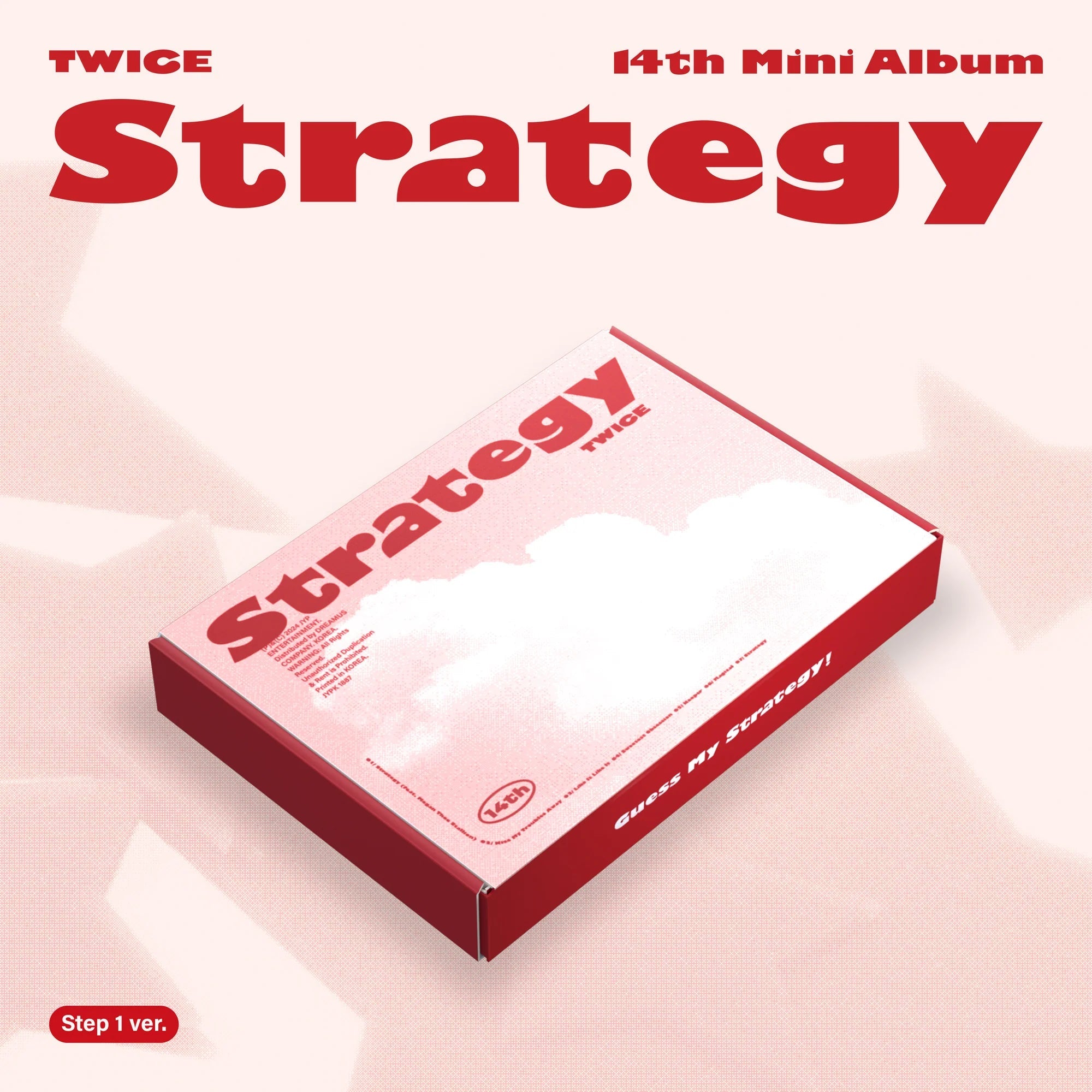 TWICE - STRATEGY SET + Apple Music Gift Nolae