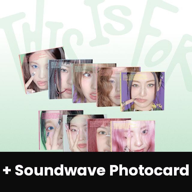 TWICE - THIS IS FOR (DIGIPACK VER.) + Soundwave Photocard Nolae