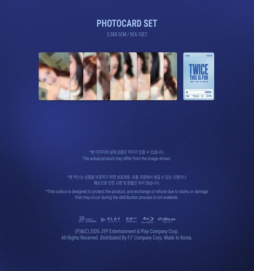 Buy TWICE THIS IS FOR World Tour DVD & Blu-Ray – Incheon