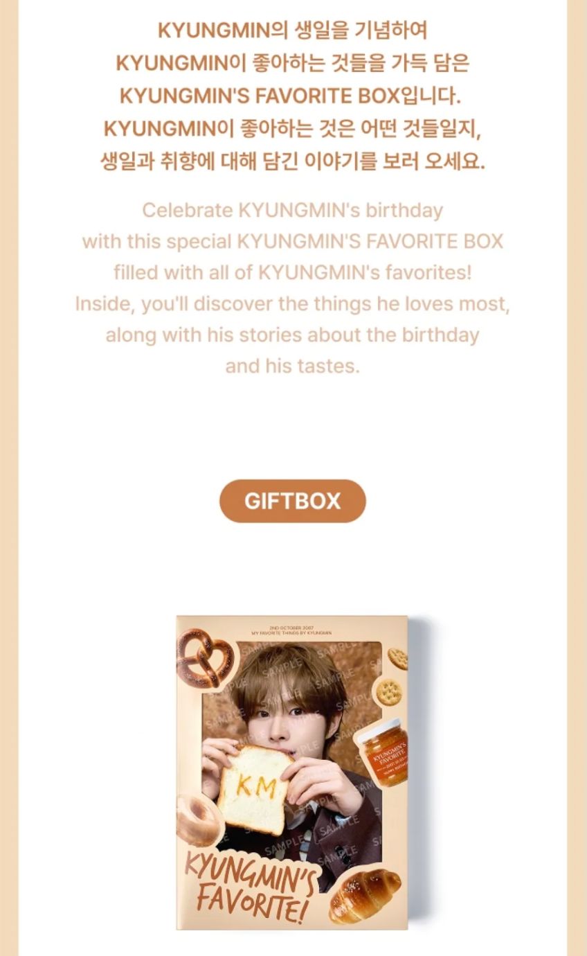 TWS - KYUNGMIN'S FAVORITE BOX Nolae