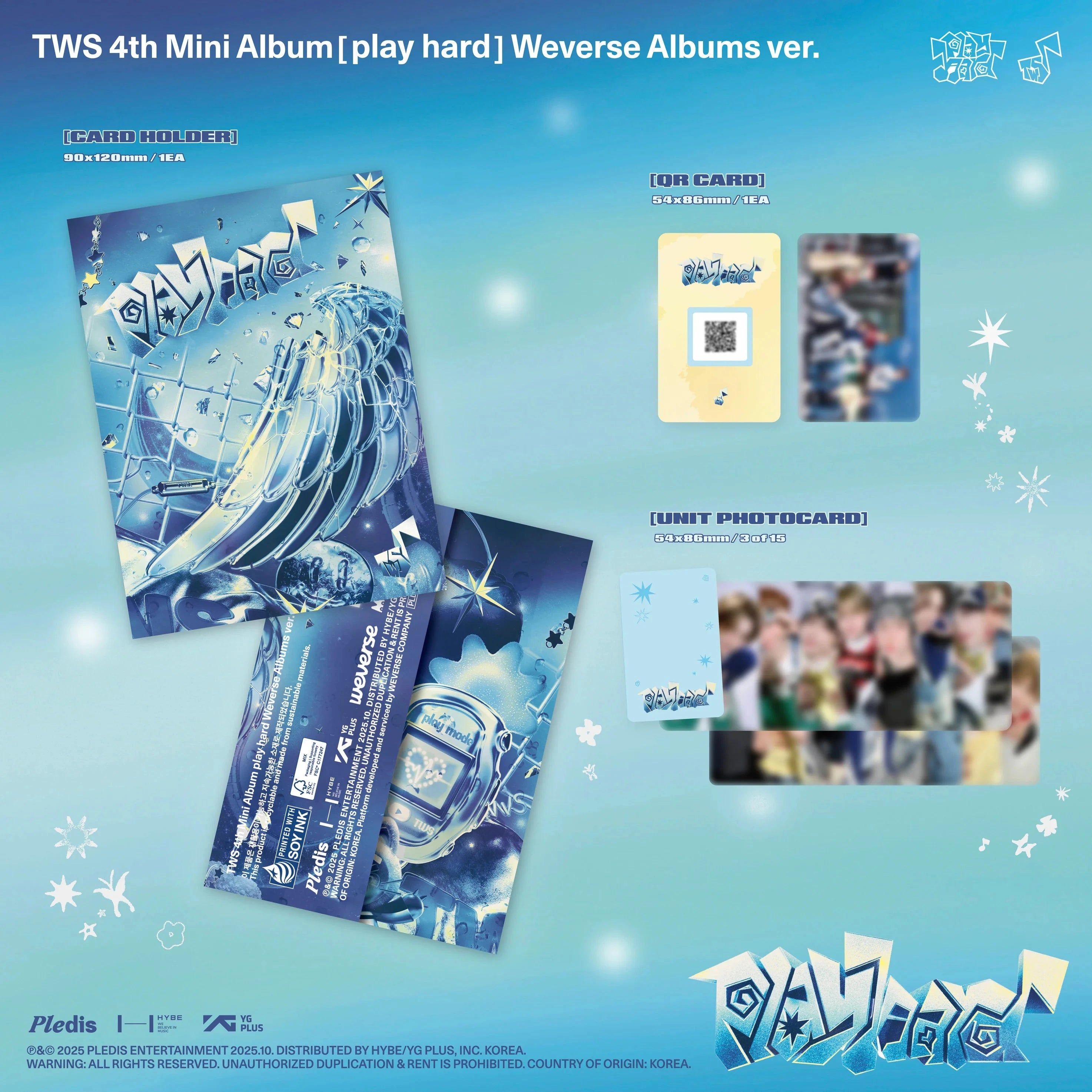 TWS - PLAY HARD (WEVERSE ALBUM) Nolae