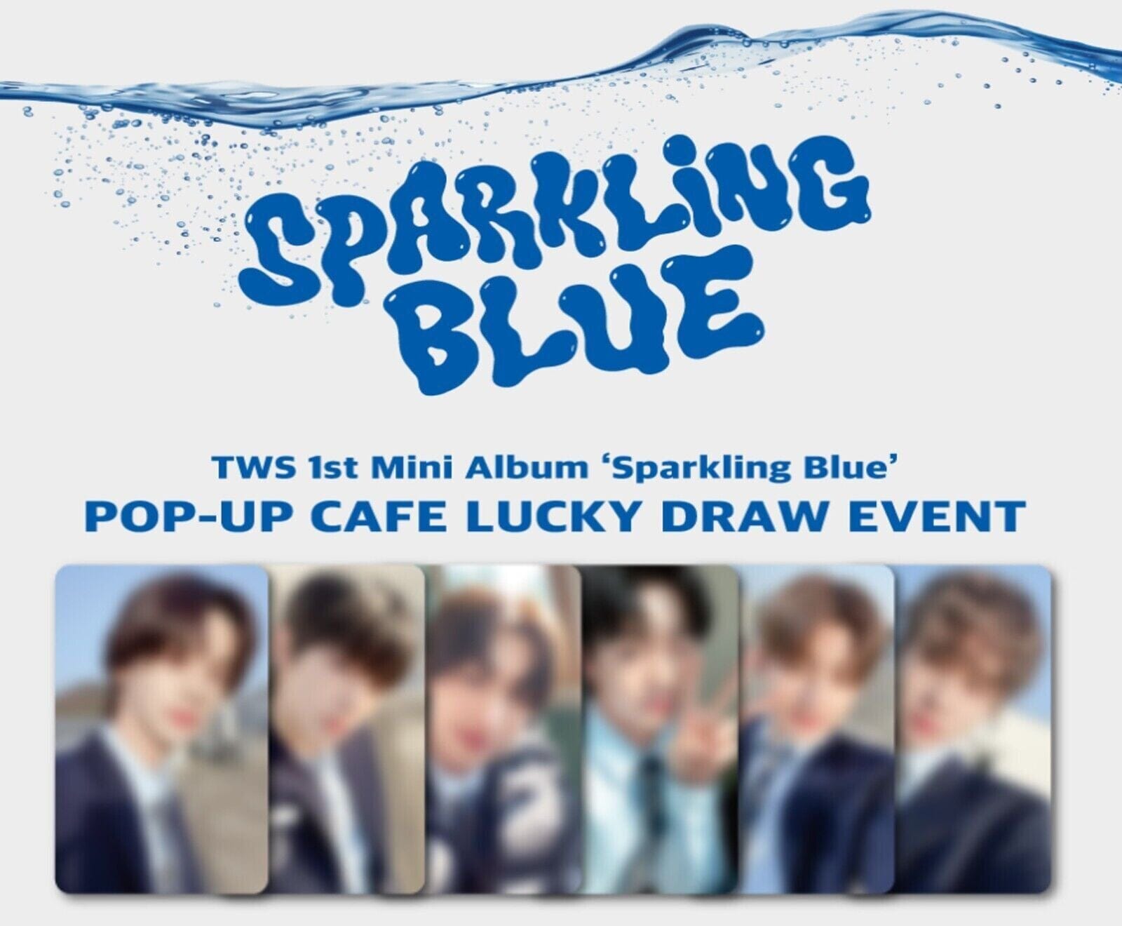 TWS - SPARKLING BLUE (1ST MINI ALBUM) LUCKY DRAW Nolae