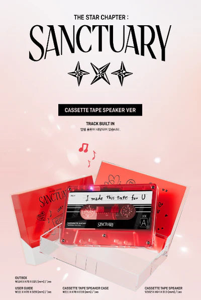 TXT - SANCTUARY (CASSETTE TAPE SPEAKER VER.) + Weverse Gift Nolae