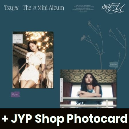 TZUYU (TWICE) - ABOUTZU (THE 1ST MINI ALBUM) + JYP SHOP Photocard Nolae