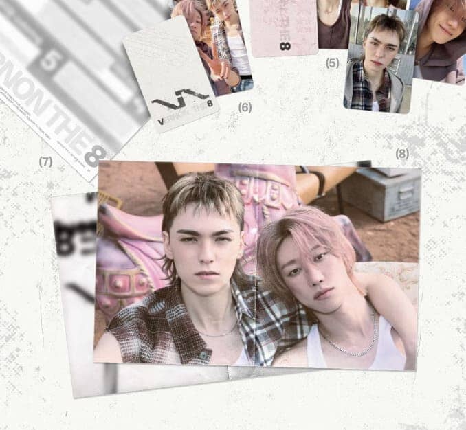 V8 (SEVENTEEN) - V8 (STANDARD VER.) SET + FAN PARTY Weverse Gift Nolae