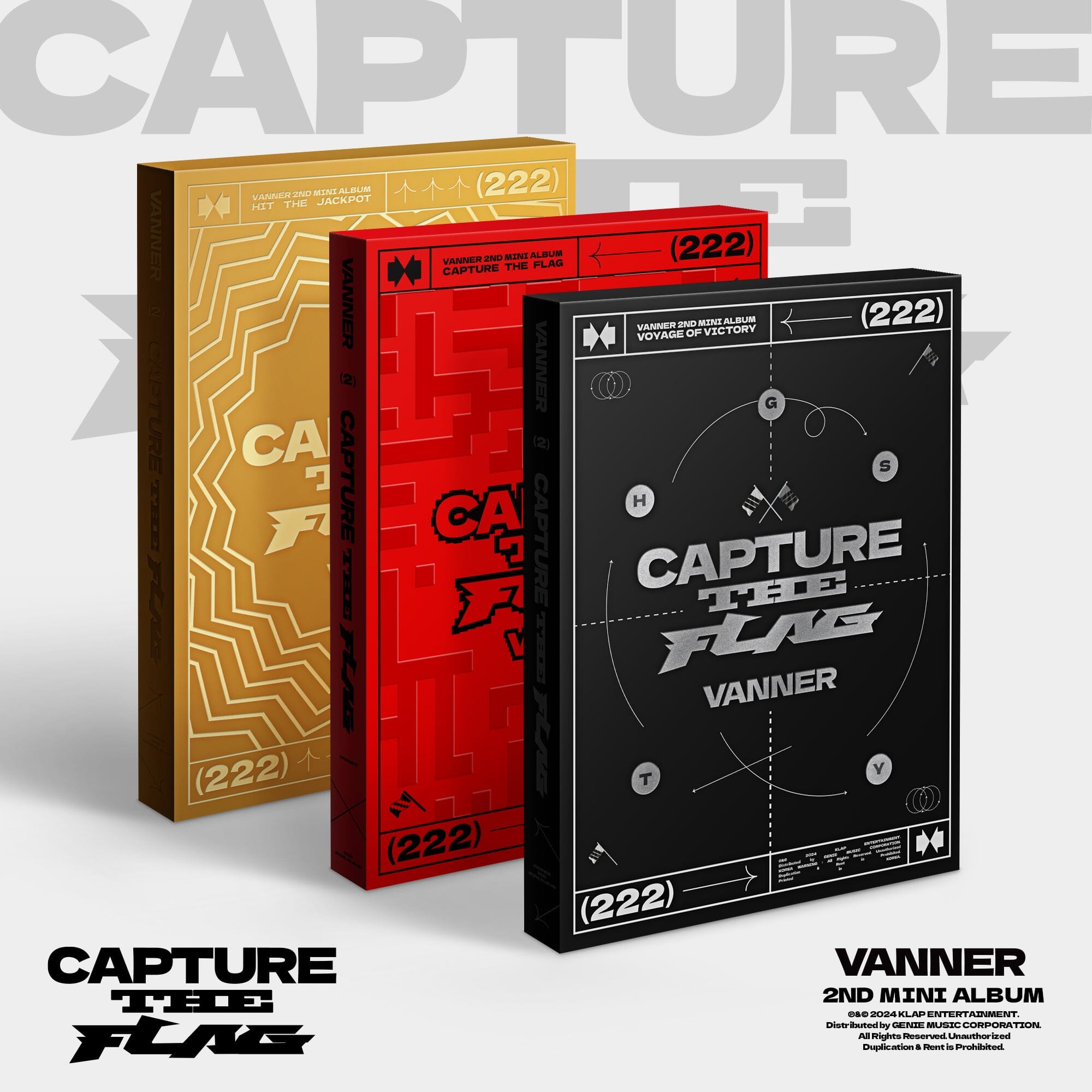 VANNER - CAPTURE THE FLAG (2ND MINI ALBUM) Nolae