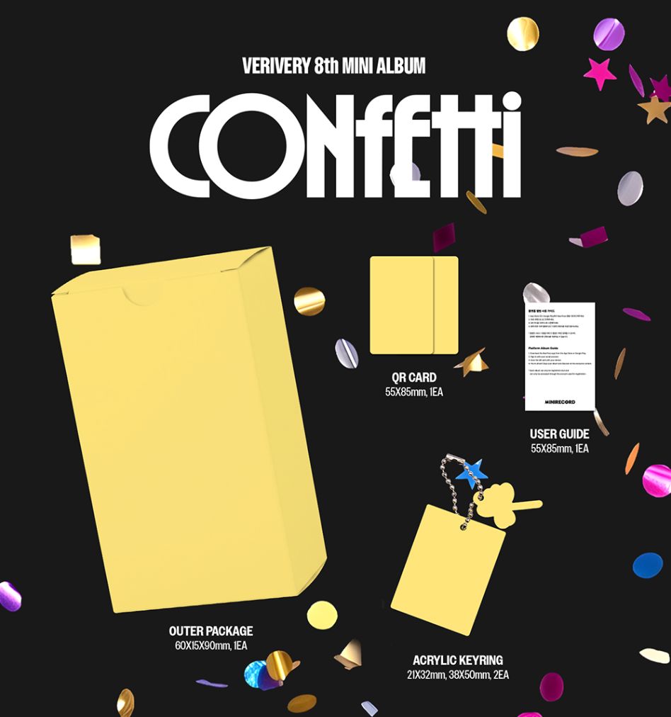 VERIVERY - CONFETTI (LUCKY CHARM VER.) Nolae