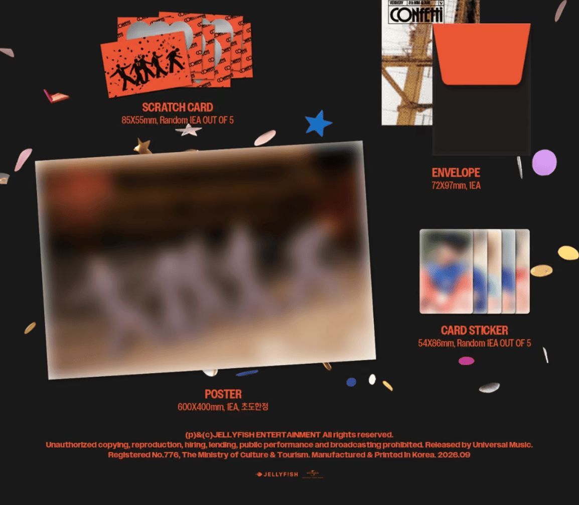 VERIVERY - CONFETTI (PHOTOBOOK VER.) Nolae