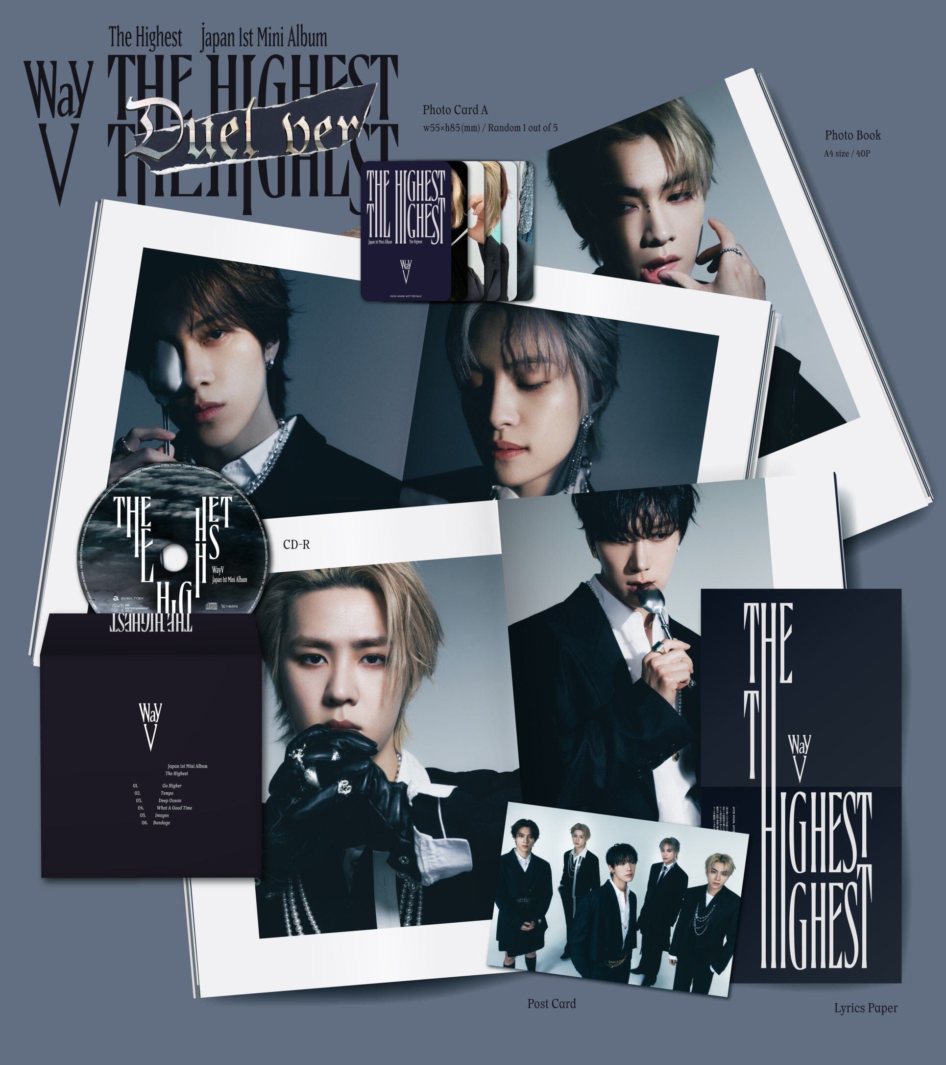 WAYV - THE HIGHEST (JAPAN 1ST MINI ALBUM) LIMITED Nolae