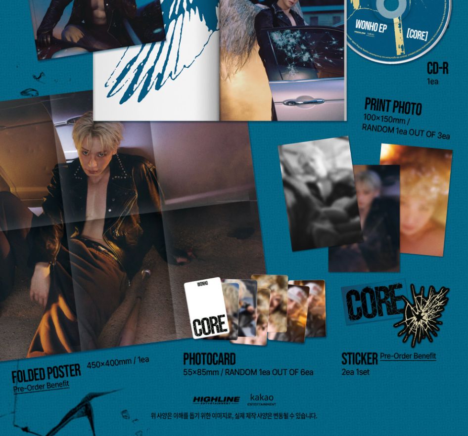 WONHO - CORE (CRACK VER.) Nolae