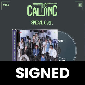 XIKERS - ROUTE ZERO : THE CALLING (SPECIAL X VER.) (SIGNED)