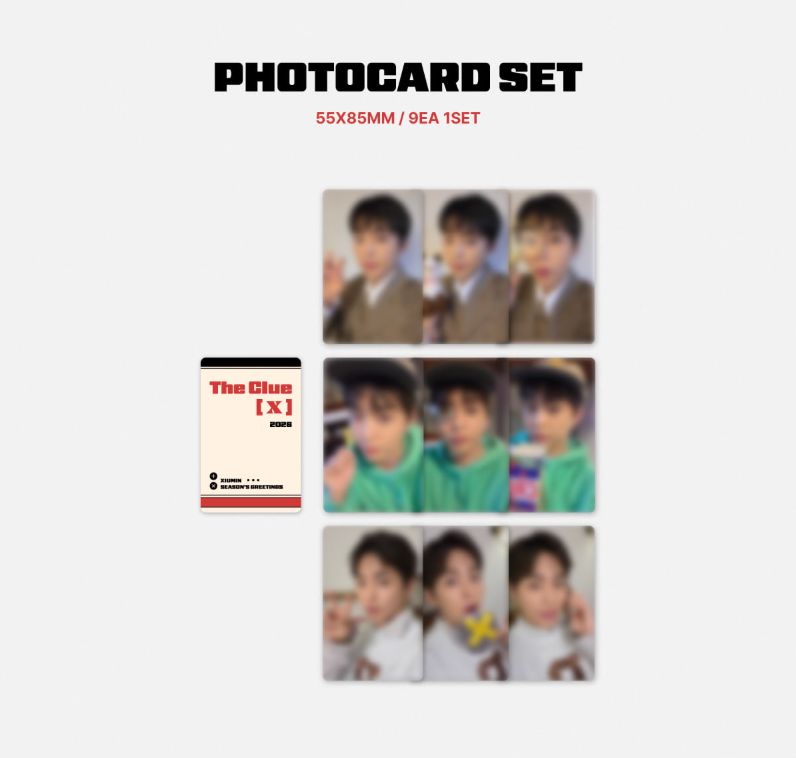 XIUMIN (EXO) - 2026 SEASON'S GREETINGS (THE CLUE [X]) + Extra Photocard Nolae