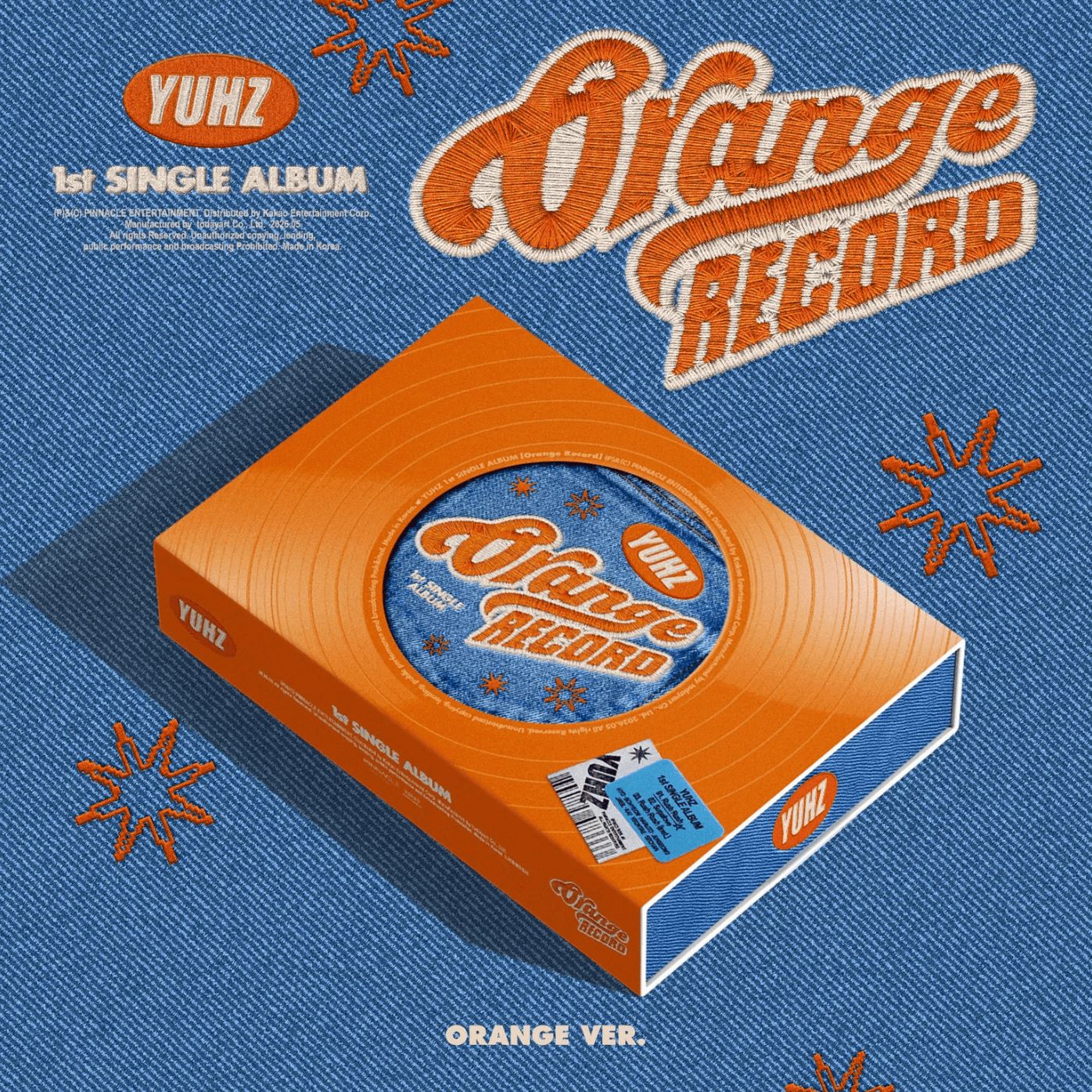 YUHZ - ORANGE RECORD (ORANGE VER.) Nolae