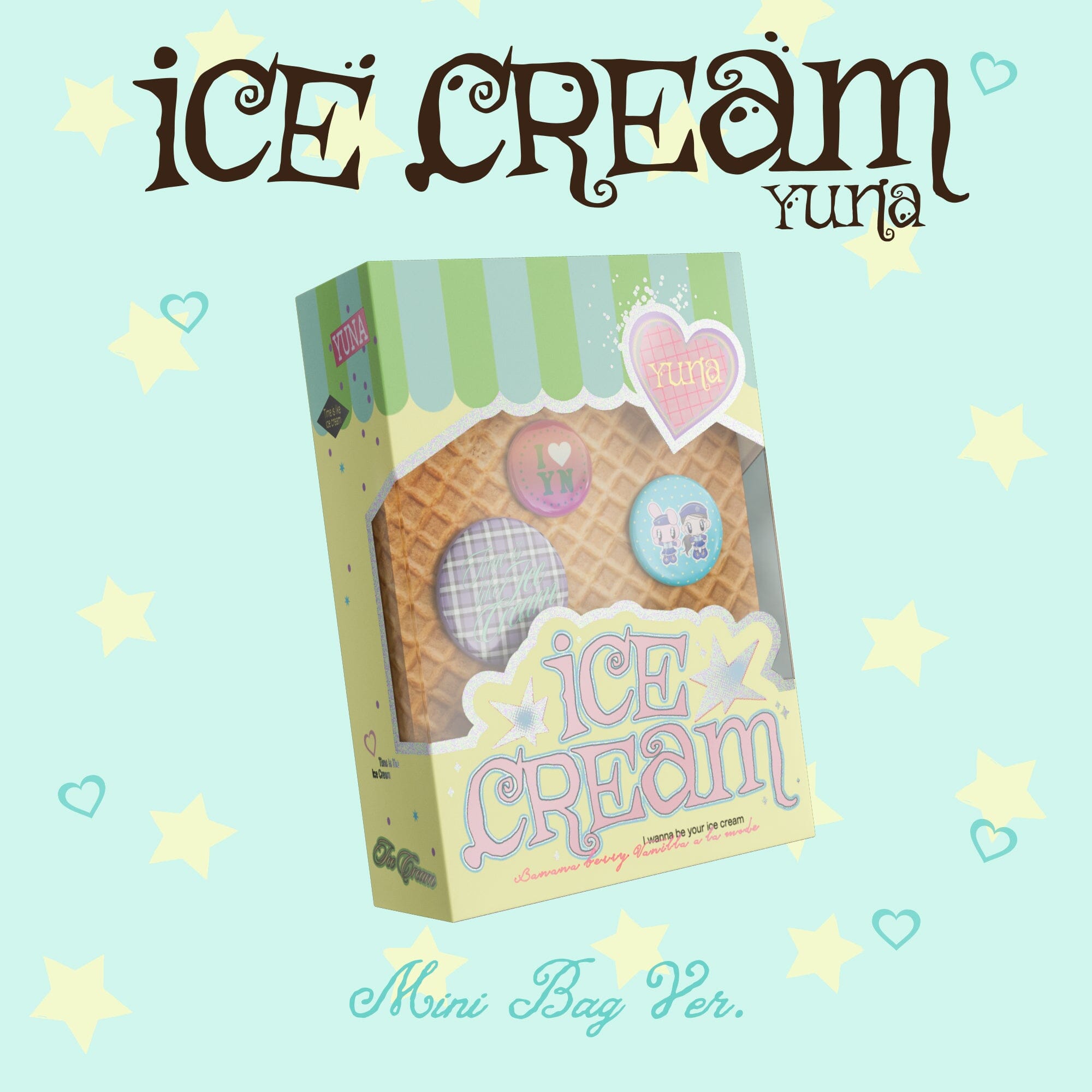 YUNA (ITZY) - ICE CREAM (MINI BAG VER.) Nolae