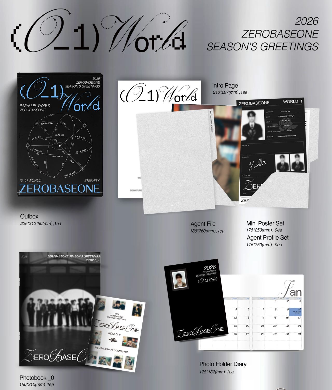 ZB1 - 2026 SEASON'S GREETINGS ((0_1) WORLD)