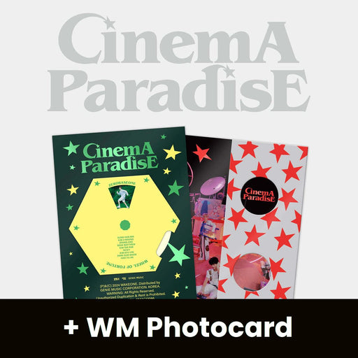 ZB1 - CINEMA PARADISE (THE 4TH MINI ALBUM) + WM Photocard Nolae