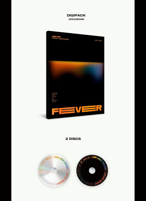 ATEEZ - FEVER : DEAR DIARY DVD Nolae Kpop