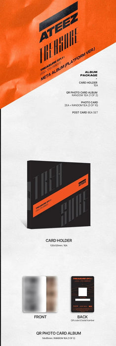 ATEEZ - TREASURE EP SERIES: EP1 All to Zero (Platform Ver.) Nolae Kpop