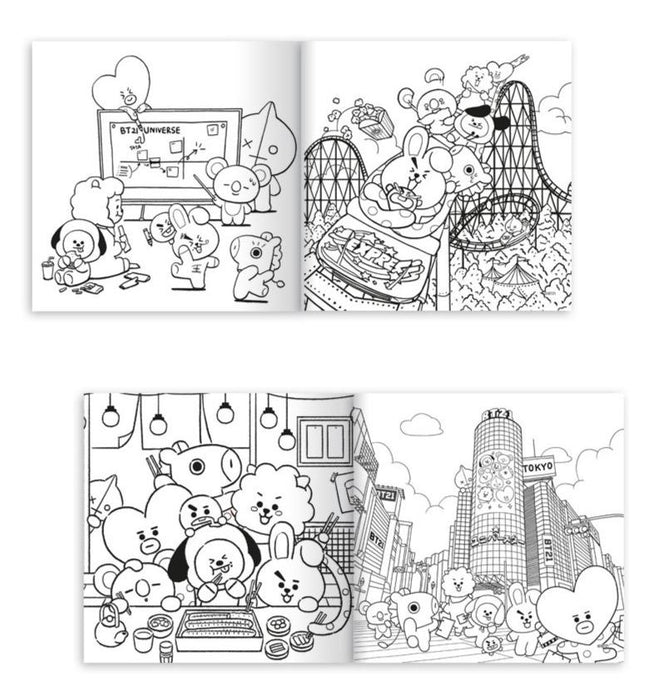 BT21 - Coloring Book 2