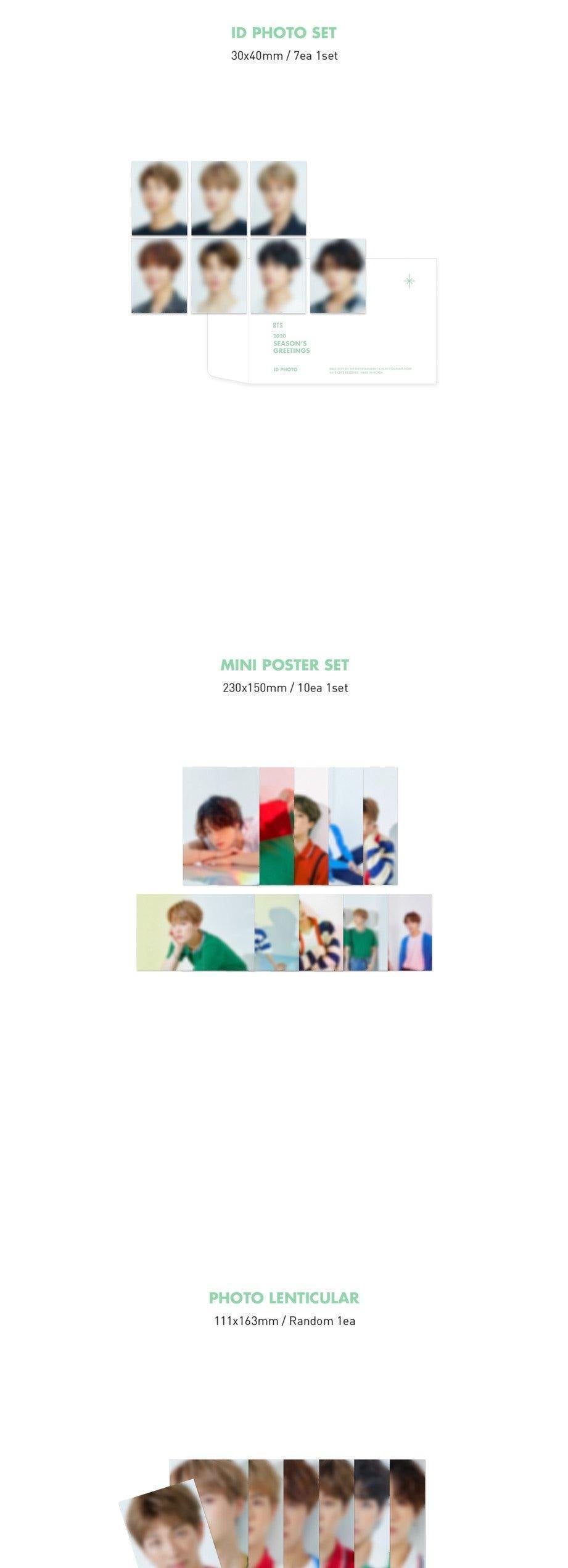 BTS - 2020 SEASON'S GREETINGS + Mousepad