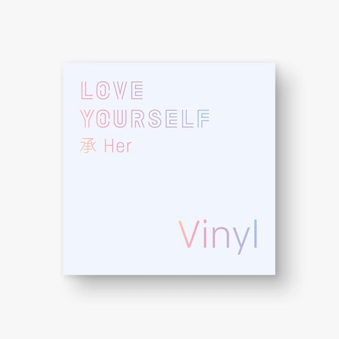 BTS - LOVE YOURSELF 承 HER VINYL LP Nolae Kpop