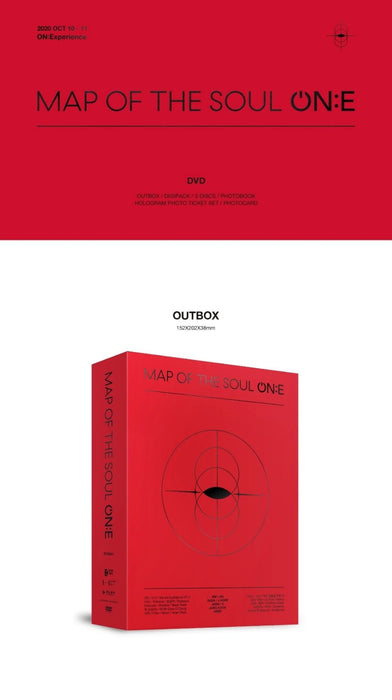 BTS - MAP OF THE SOUL ON:E – DVD