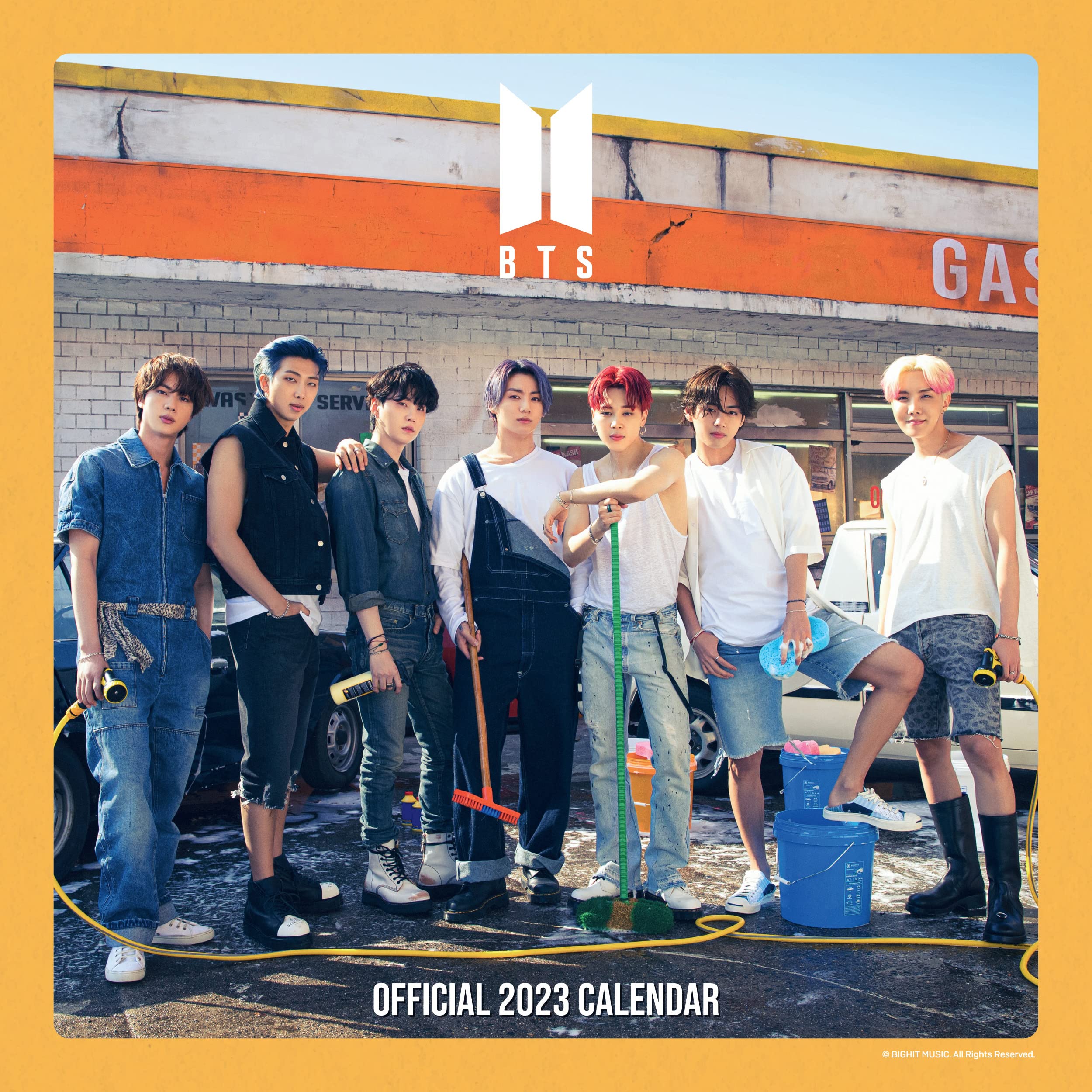 BTS - OFFICIAL BTS BANGTAN BOYS 2023 CALENDAR Nolae Kpop