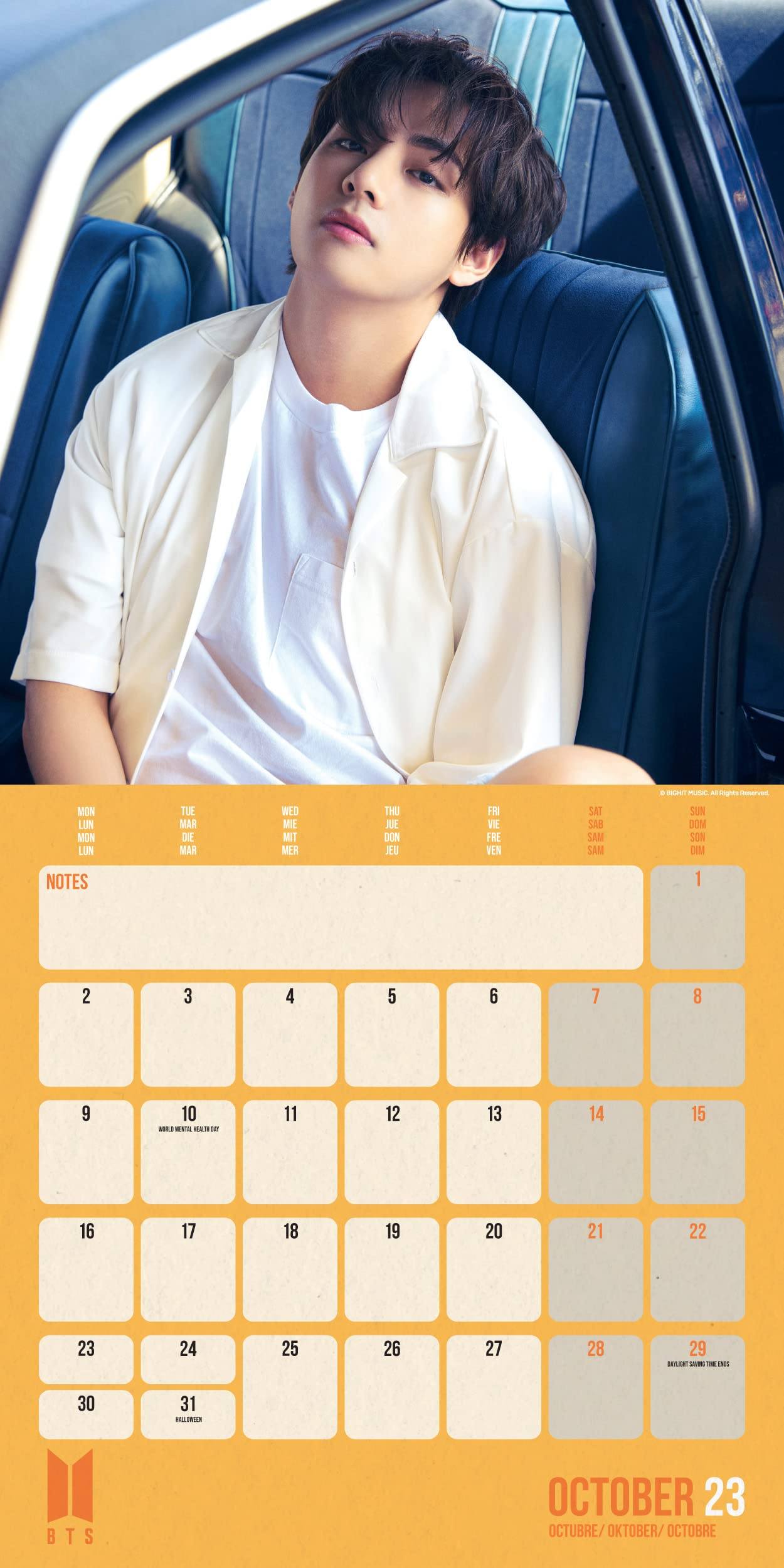 BTS - OFFICIAL BTS BANGTAN BOYS 2023 CALENDAR Nolae Kpop