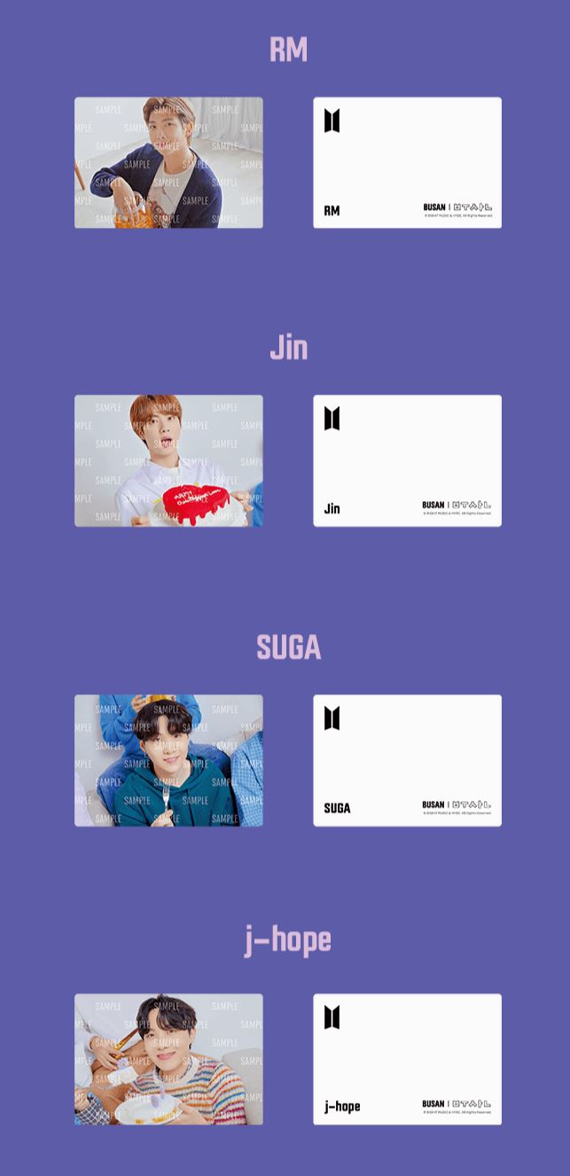 BTS - [Yet To Come in BUSAN] Mini Photo Card Set Nolae Kpop