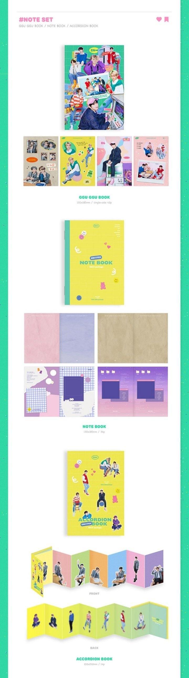 ENHYPEN GGU GGU PACKAGE + Weverse Gift - PRE ORDER