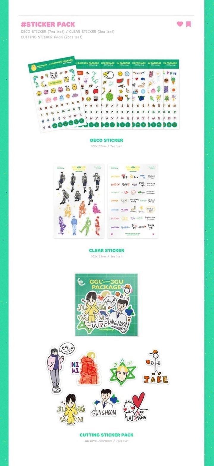 ENHYPEN GGU GGU PACKAGE + Weverse Gift - PRE ORDER