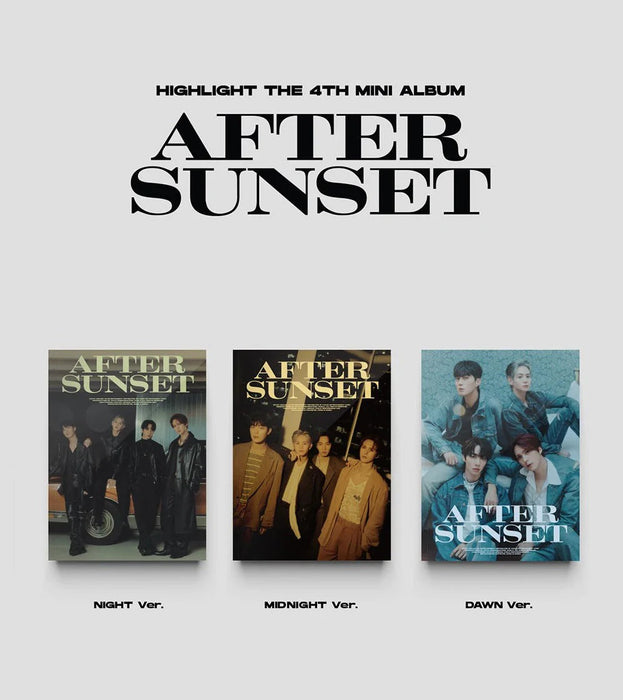 HIGHLIGHT - AFTER SUNSET (4TH MINI ALBUM) Nolae Kpop