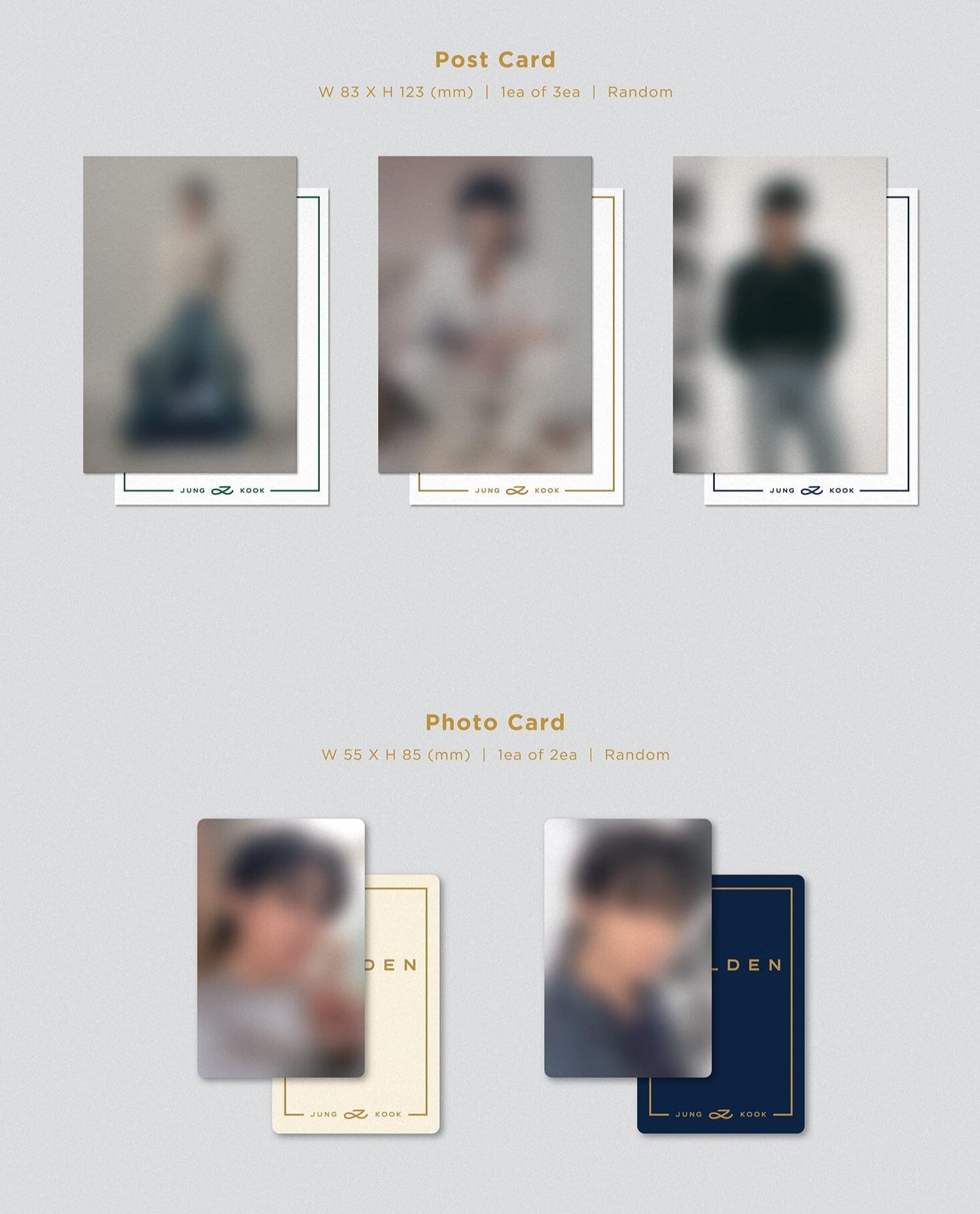 JUNGKOOK (BTS) - GOLDEN (1ST SOLO ALBUM) SET + Weverse Gift Nolae Kpop