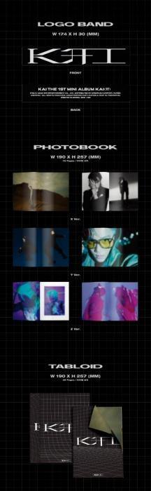 KAI - Vol.1 Mini [KAI (开)] (PHOTO BOOK Ver.) (Random Ver.)