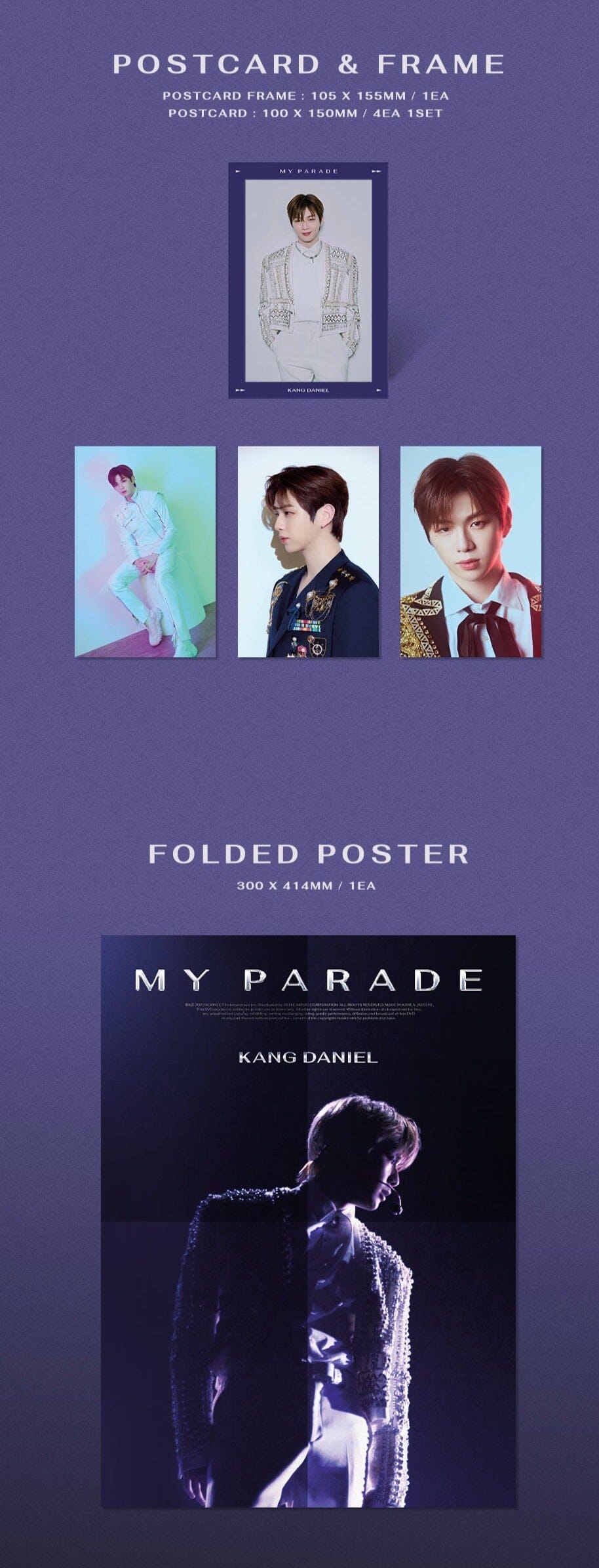 KANG DANIEL - MY PARADE (DVD) Nolae Kpop