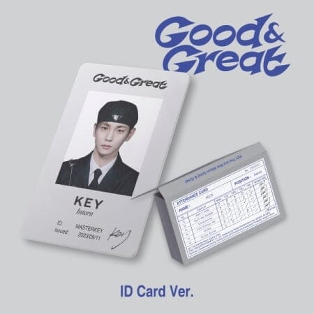 KEY (SHINee) - GOOD & GREAT (2ND MINI ALBUM) ID CARD VER. Nolae Kpop