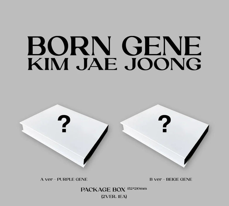 KIM JAEJOONG - BORN GENE (3RD FULL ALBUM) Nolae Kpop