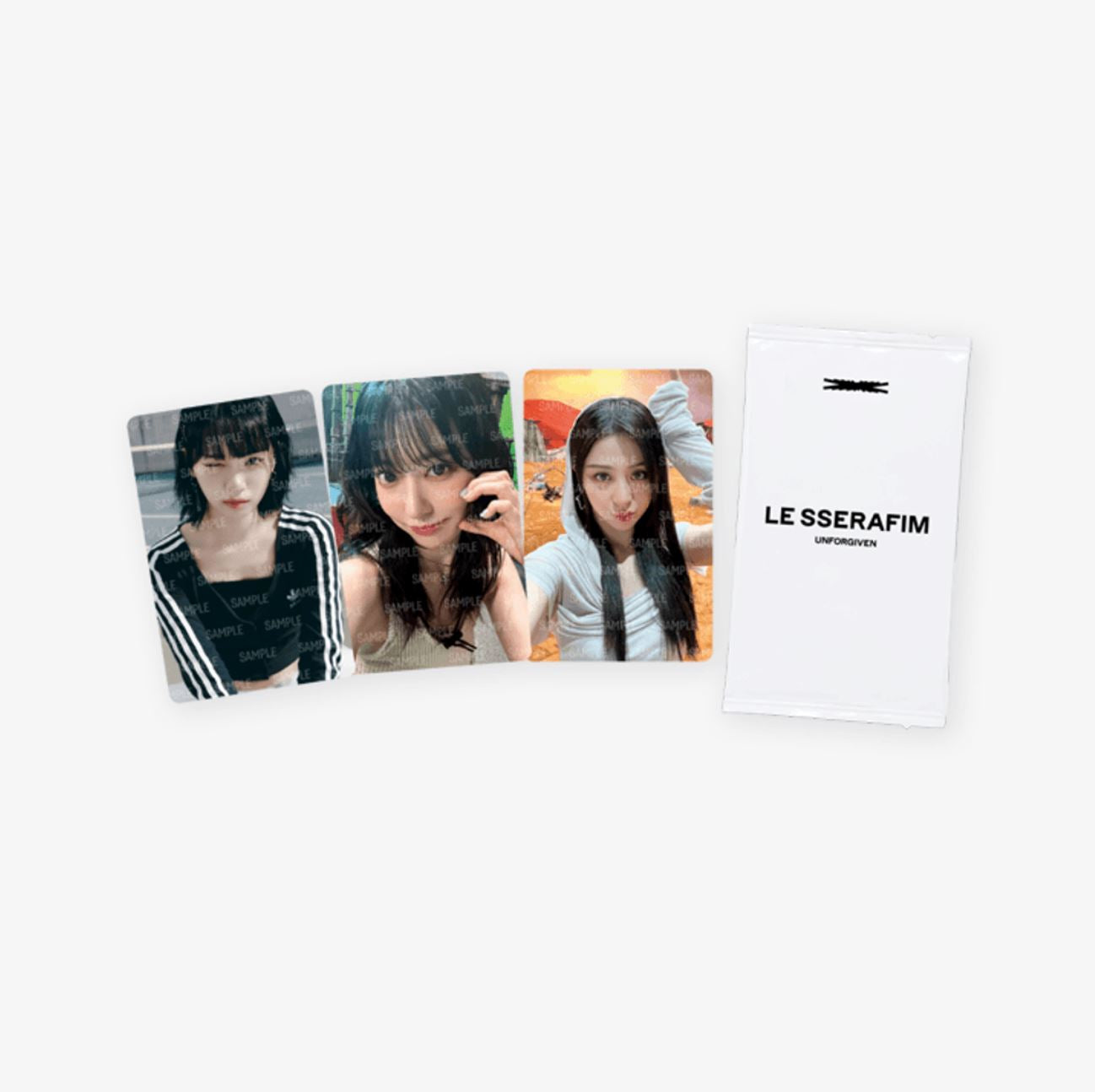 LE SSERAFIM - WEVERSE PHOTOCARD (UNFORGIVEN) Nolae Kpop