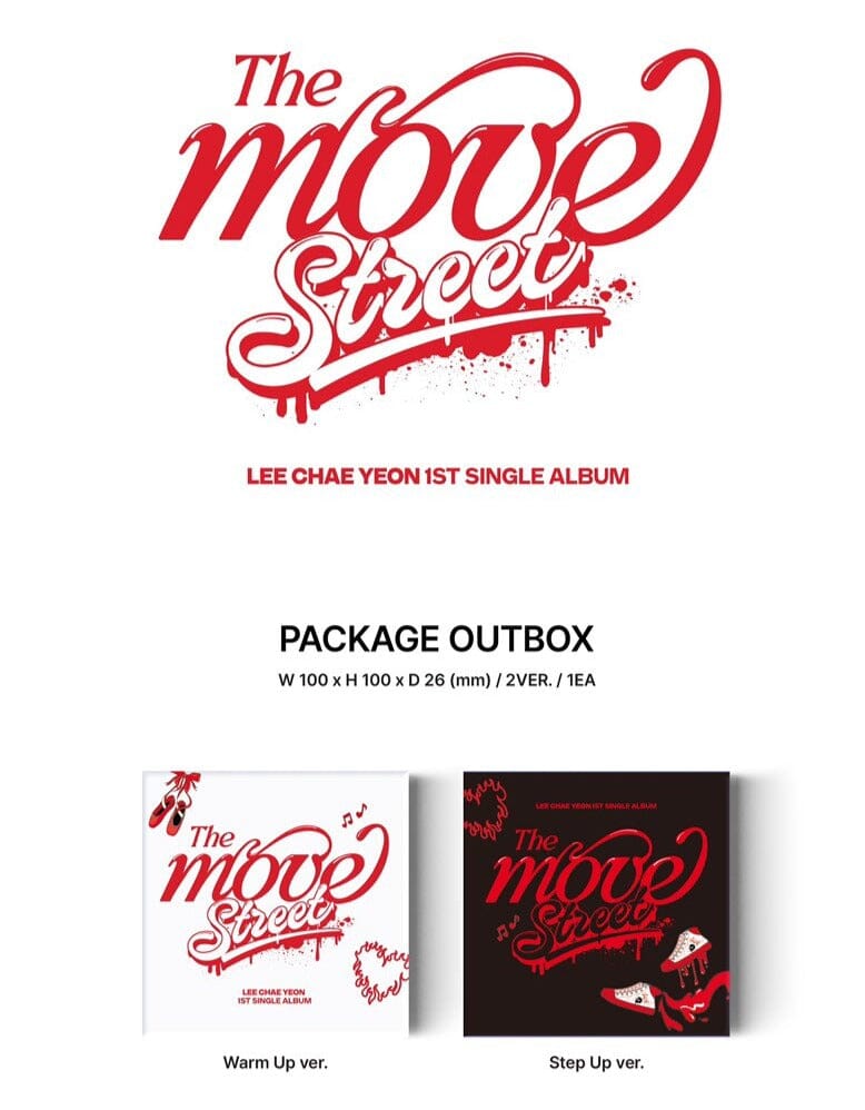 LEE CHAEYEON - THE MOVE: STREET (1ST SINGLE ALBUM) KIT VER. Nolae Kpop