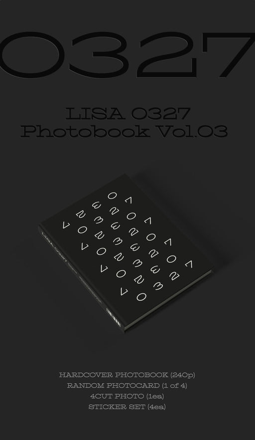 LISA - 0327 PHOTOBOOK VOL.03 Nolae Kpop