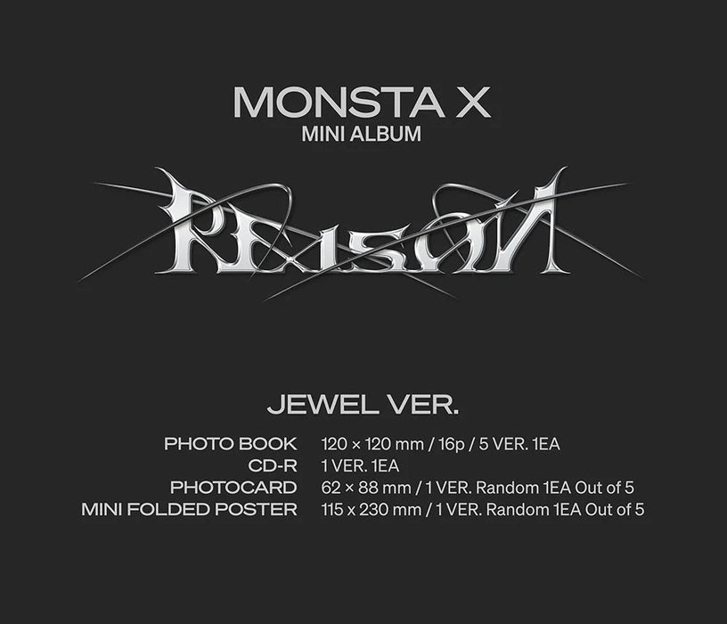 MONSTA X - REASON (JEWEL VER.) Nolae Kpop