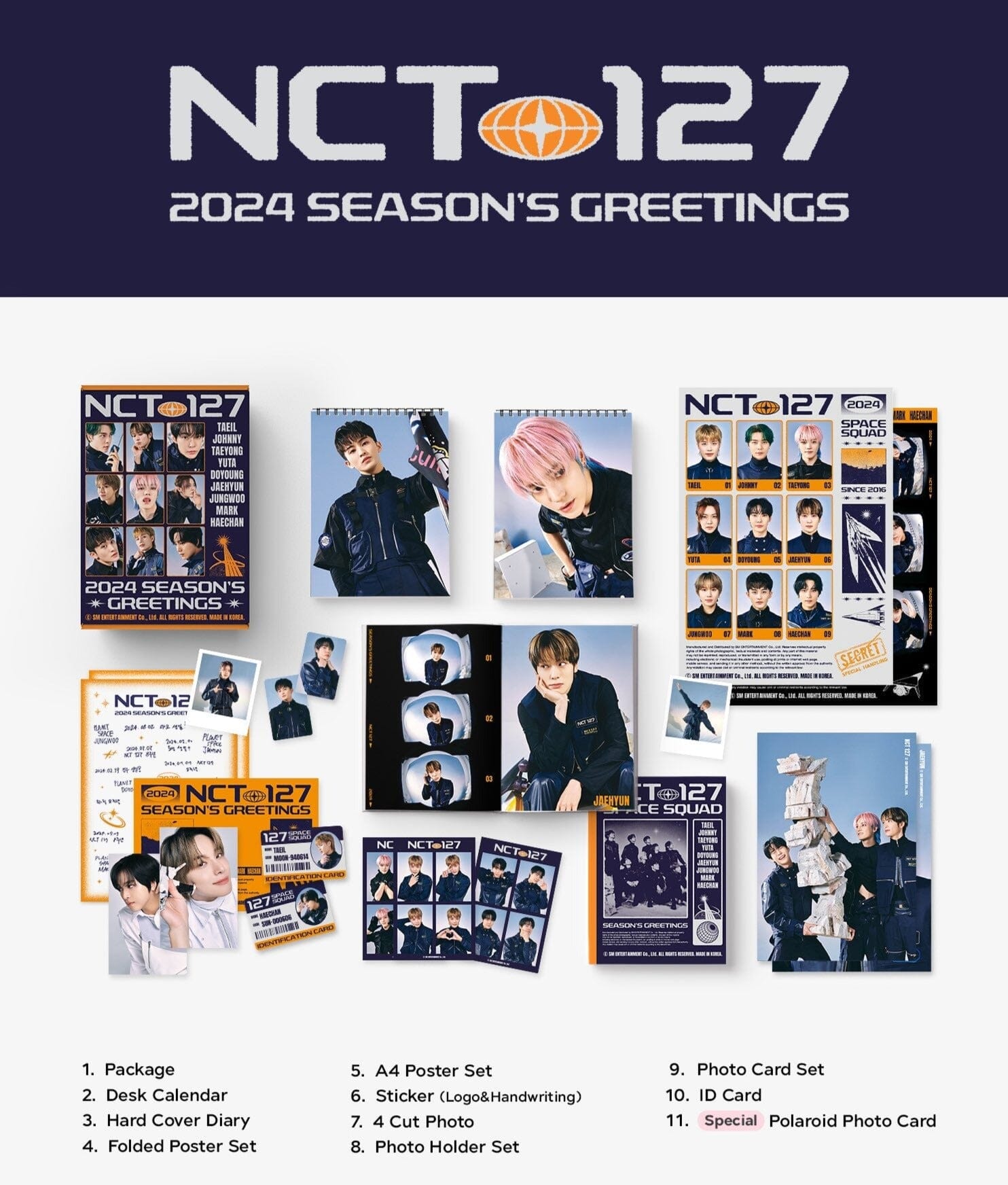 NCT 127 - 2024 SEASON'S GREETINGS Nolae Kpop