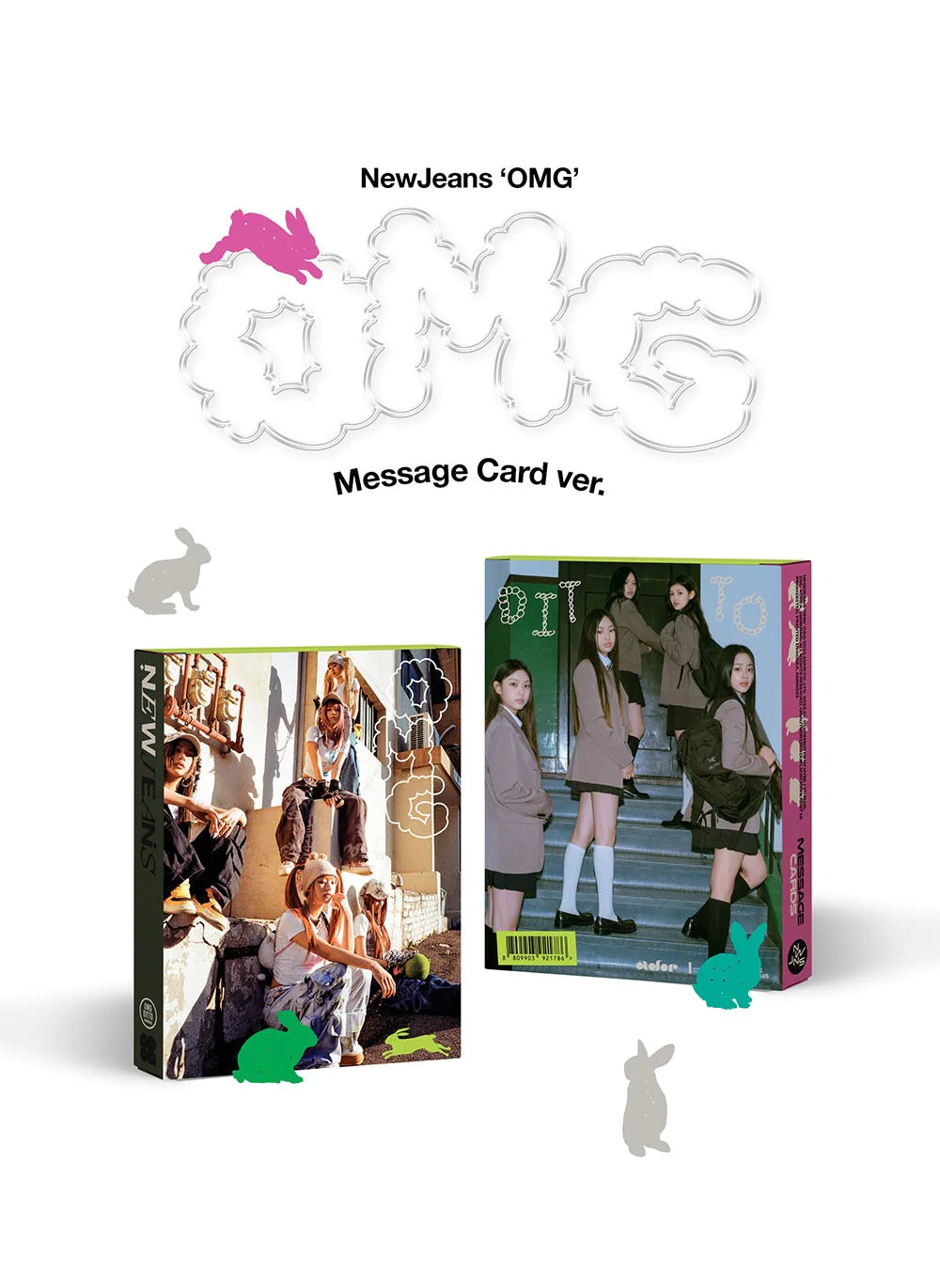 NewJeans - OMG (Message Card Album) Nolae Kpop