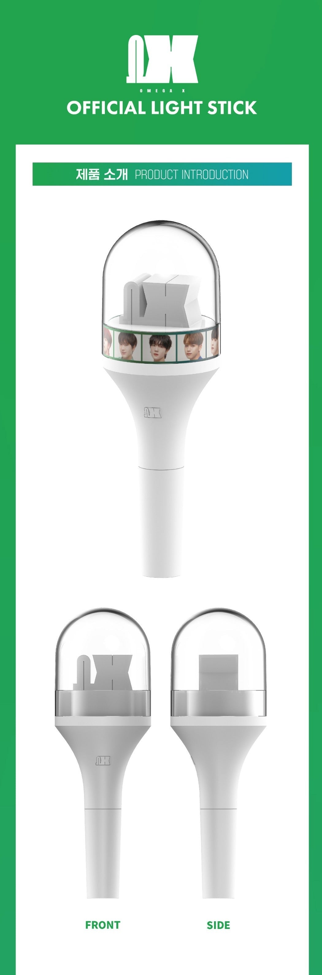 OMEGA X - Official Light Stick Nolae Kpop